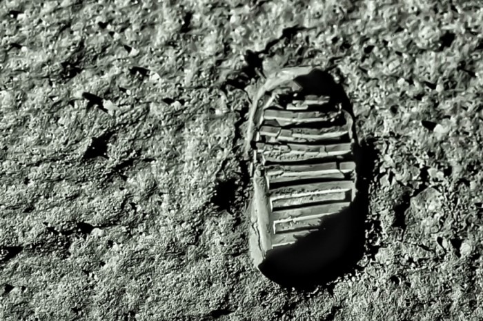 Buzz Aldrin Footstep
